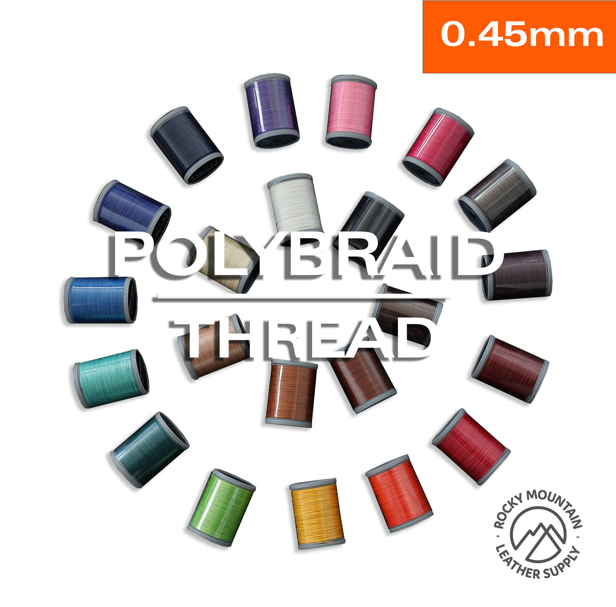 Julius Koch 🇩🇪 - Ritza 25 Polyester Tiger Thread - Mini Spools (1.0mm)
